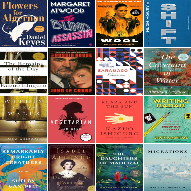 A list of all books I read in 2025