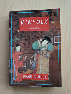 A paperback of Kinfolk by Pearl S. Buck